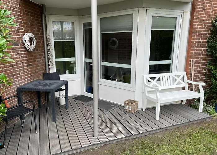 Strandkönig Westerland / Terrasse mit Garten / Strandnähe / PKW Stellplatz